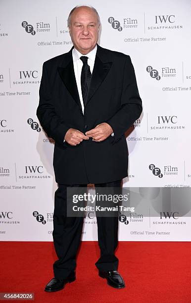 Harvey Goldsmith attends the IWC Gala dinner in honour of the BFI at Battersea Evolution on October 7, 2014 in London, England.