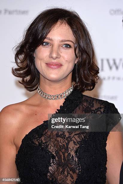 Eliza Cummings attends the IWC Gala dinner in honour of the BFI at Battersea Evolution on October 7, 2014 in London, England.
