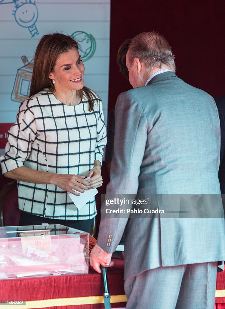 Spanish Royals Attend Red Cross Fundraising Day