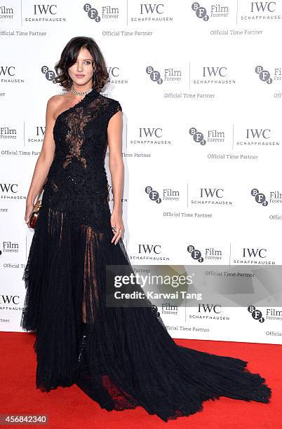 Eliza Cummings attends the IWC Gala dinner in honour of the BFI at Battersea Evolution on October 7, 2014 in London, England.