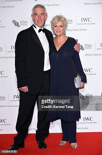 Grant Roffey and Julie Walters attend the IWC Gala dinner in honour of the BFI at Battersea Evolution on October 7, 2014 in London, England.