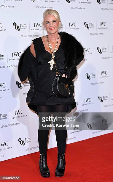 Amanda Eliasch attends the IWC Gala dinner in honour of the BFI at Battersea Evolution on October 7, 2014 in London, England.