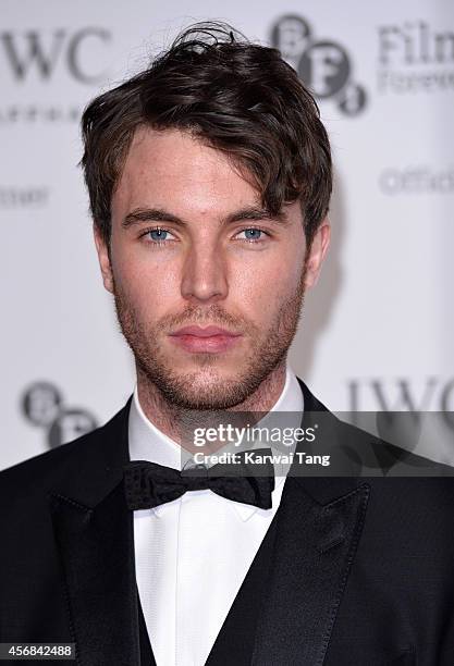 Tom Hughes attends the IWC Gala dinner in honour of the BFI at Battersea Evolution on October 7, 2014 in London, England.