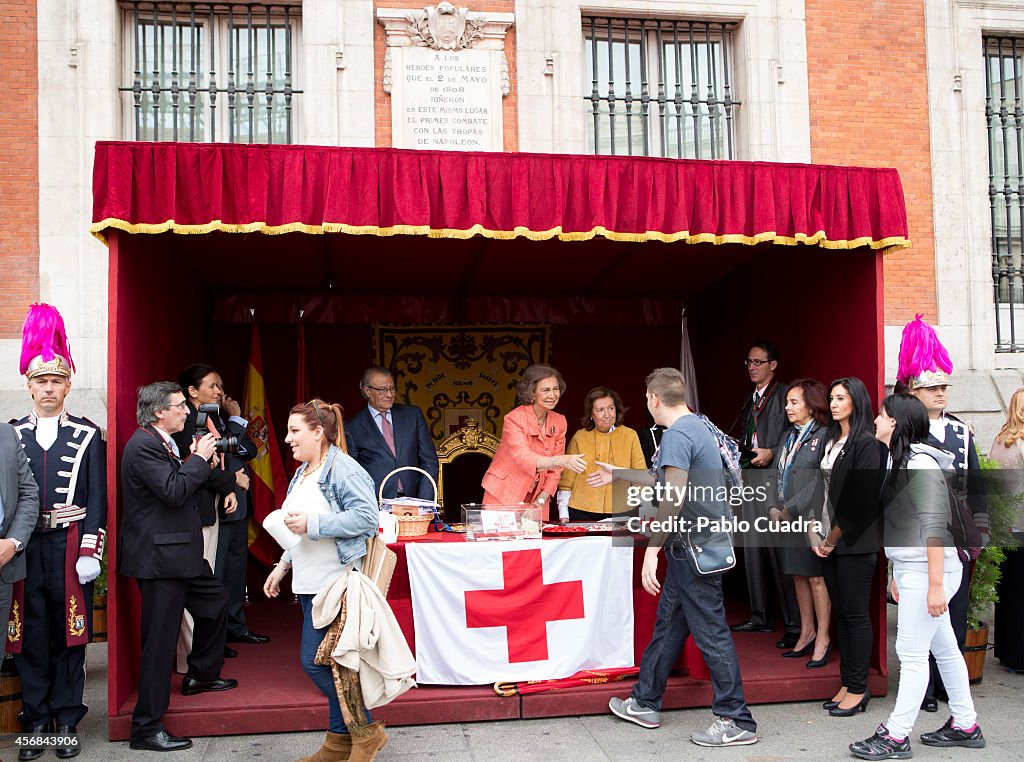 Spanish Royals Attend Red Cross Fundraising Day