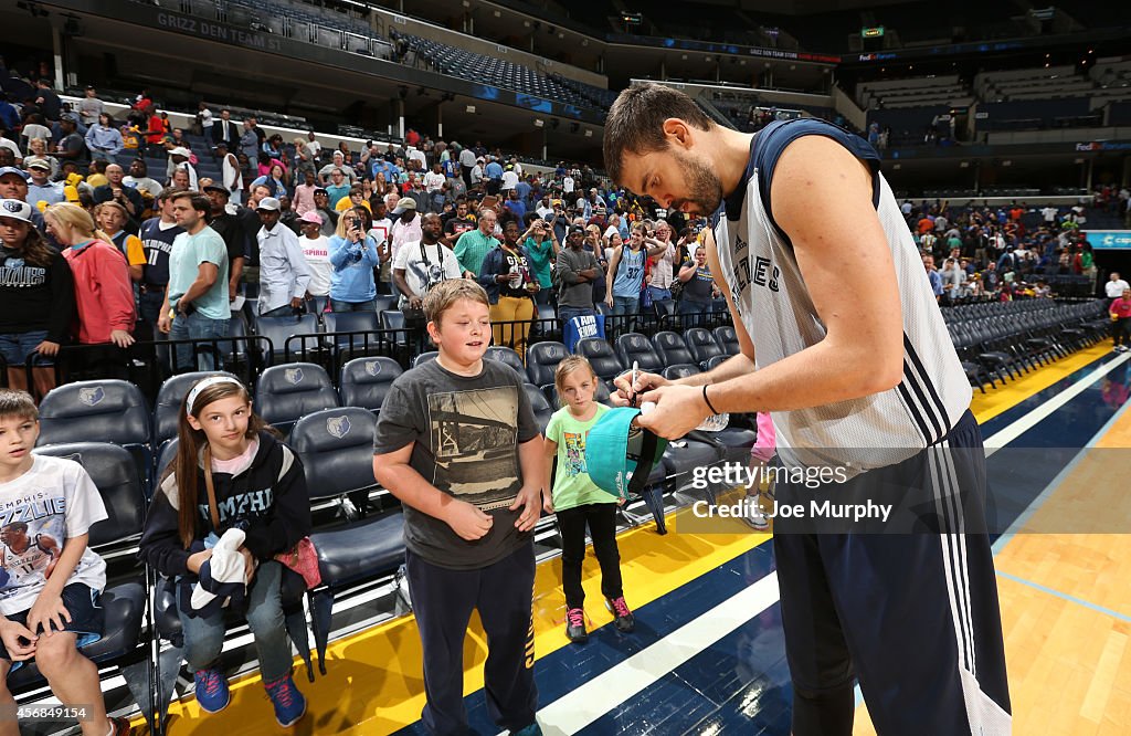 Memphis Grizzlies Training Camp