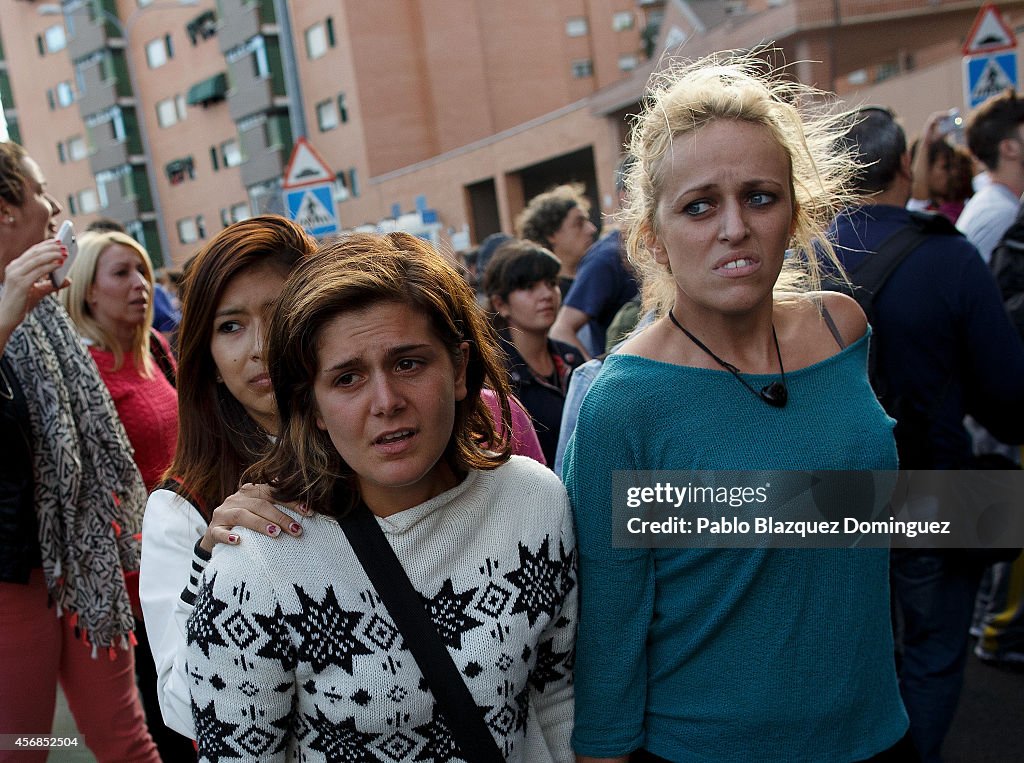 Spanish Nurse Tests Positive For Ebola