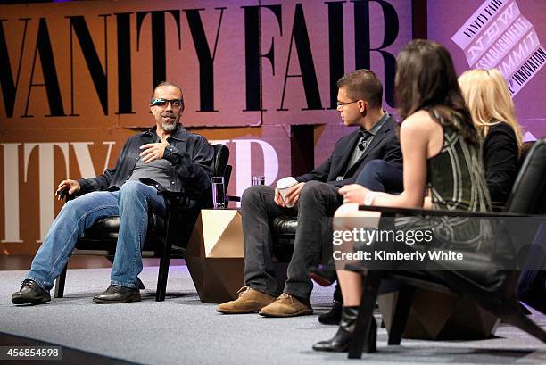 Entrepreneur, scientist and author Astro Teller, Paypal Inc. Co-Founder Max Levchin, SpaceX COO Gwynne Shotwell and The Information Founder, Editor...