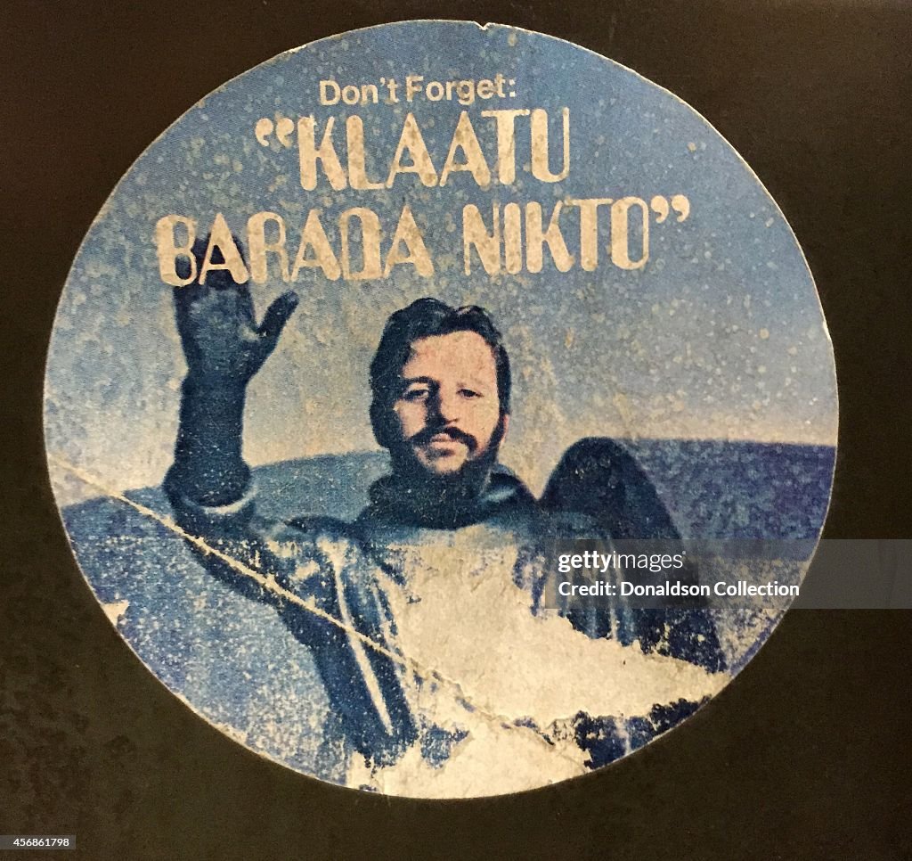 "Klaatu Barada Nikto" Ringo Starr Sticker