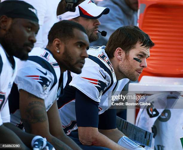 The New England Patriots bench was a glum place to be late in the game, as the Denver Broncos were in control on the scoreboard and on the field....