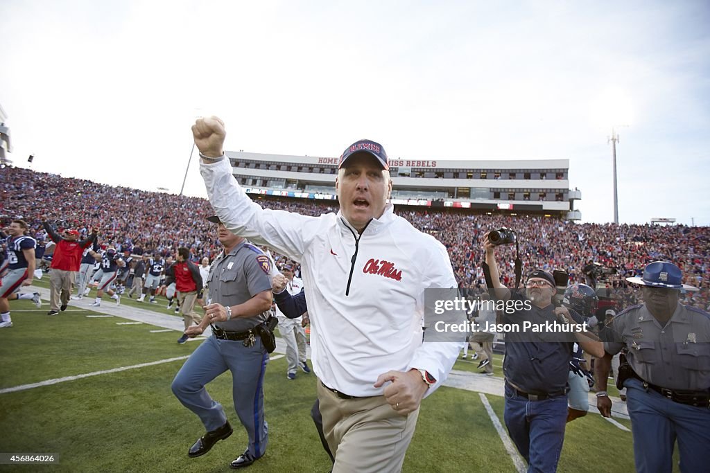 University of Mississippi vs University of Alabama