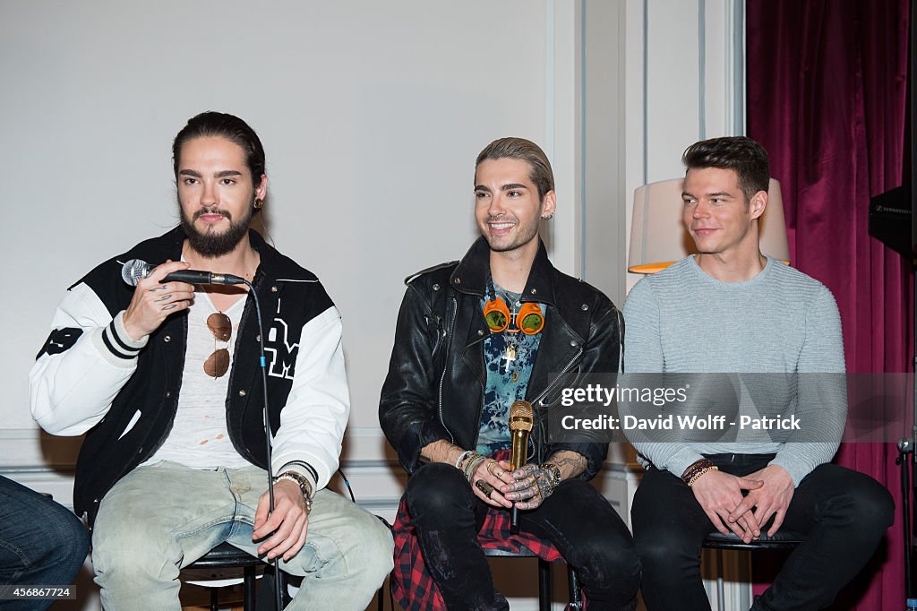 Tokio Hotel Performs At Hotel De Sers
