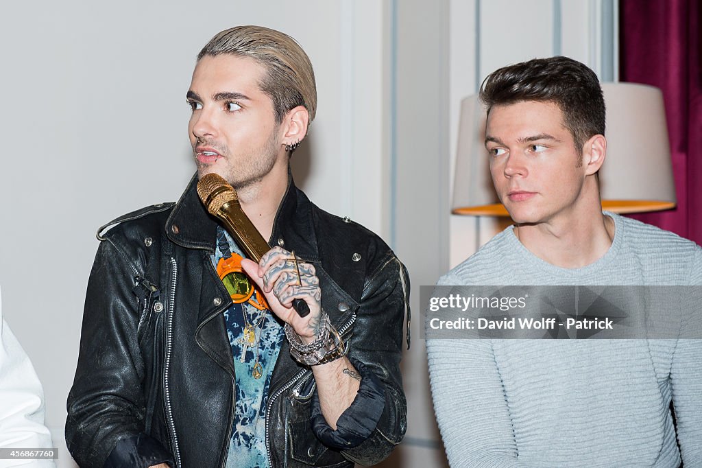 Tokio Hotel Performs At Hotel De Sers