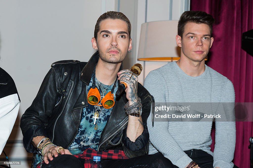 Tokio Hotel Performs At Hotel De Sers