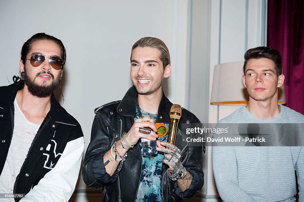 Tokio Hotel Performs At Hotel De Sers