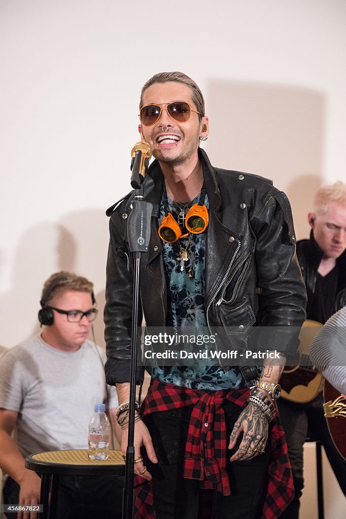 Tokio Hotel Performs At Hotel De Sers