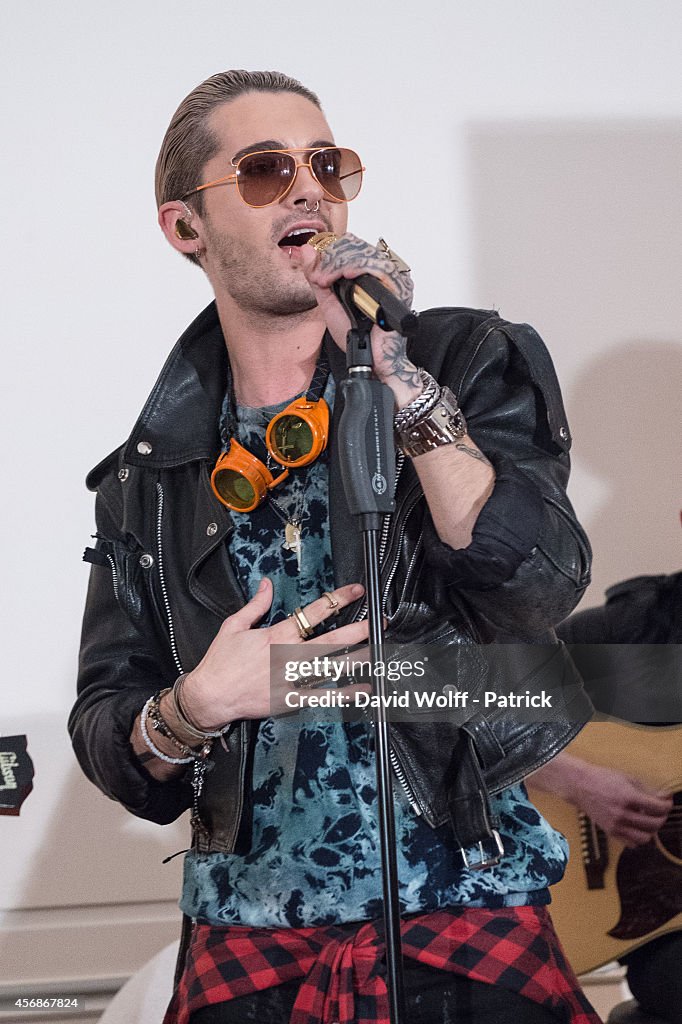 Tokio Hotel Performs At Hotel De Sers