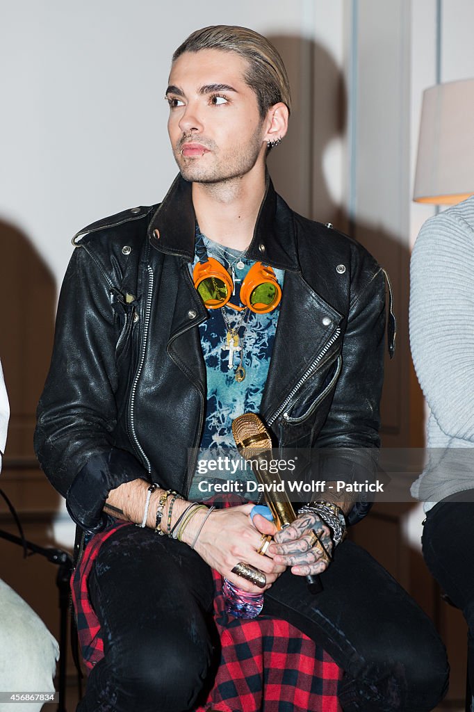Tokio Hotel Performs At Hotel De Sers