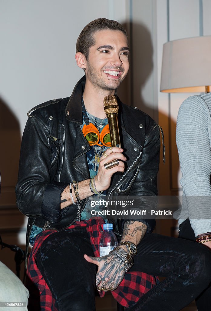 Tokio Hotel Performs At Hotel De Sers