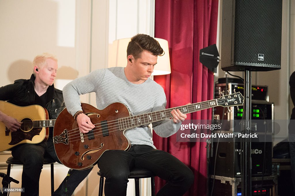 Tokio Hotel Performs At Hotel De Sers