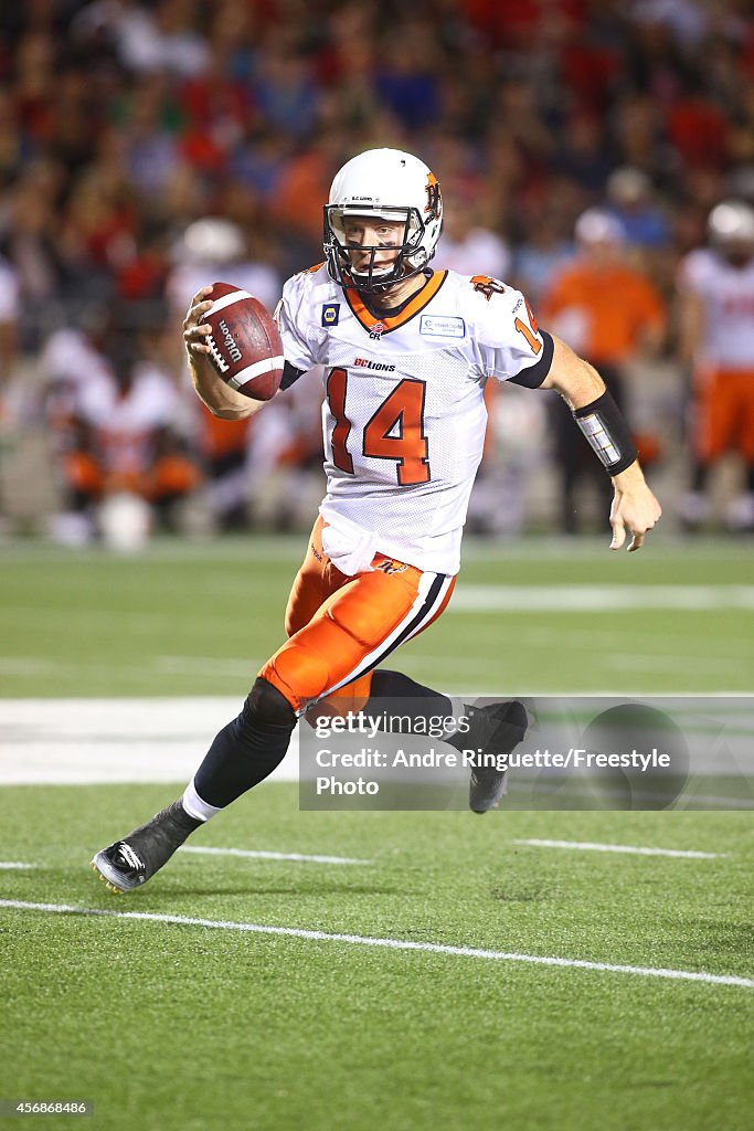 BC Lions v Ottawa RedBlacks