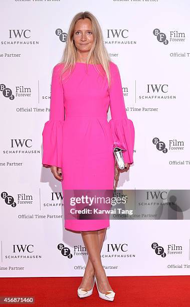 Martha Ward attends the IWC Gala dinner in honour of the BFI at Battersea Evolution on October 7, 2014 in London, England.