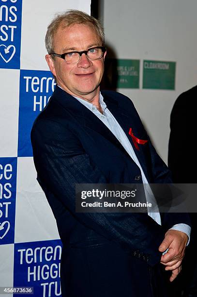 Harry Enfield attends The Terrance Higgins Supper Club at Underglobe on October 8, 2014 in London, England.