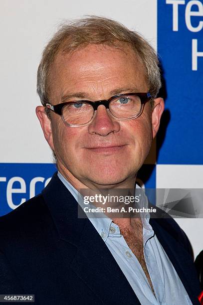 Harry Enfield attends The Terrance Higgins Supper Club at Underglobe on October 8, 2014 in London, England.