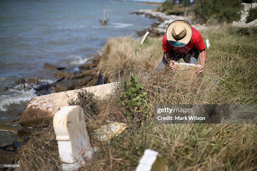 Rising Sea Levels Threatens Coast Of Maryland's Hoopers Island