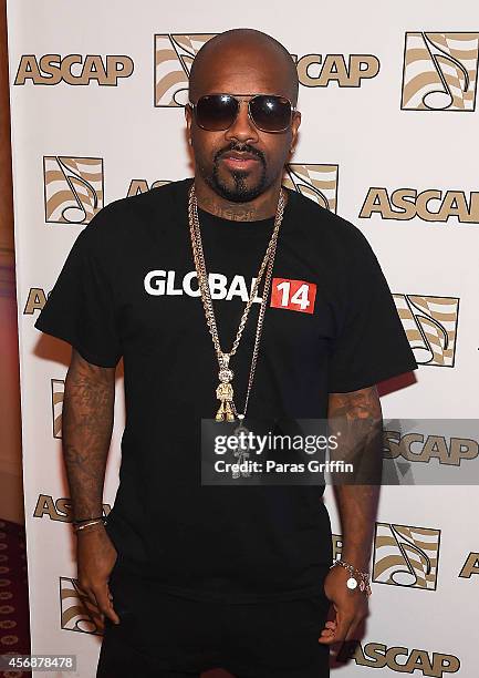 Musician Jermaine Dupri attends the AC3 Festival & ASCAP presents In Conversation With Jermaine Dupri at Crowne Plaza Midtown Hotel on October 8,...