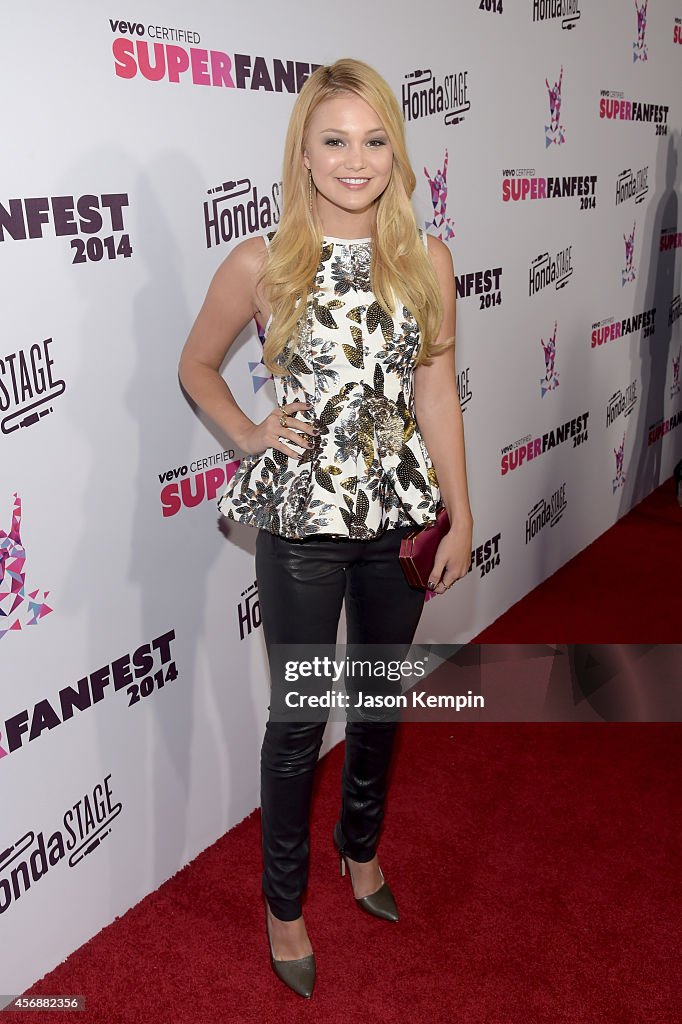 Vevo CERTIFIED SuperFanFest Presented By Honda Stage - Arrivals