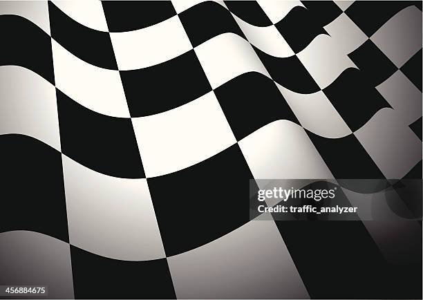 chequered flag - checkered flag background stock illustrations