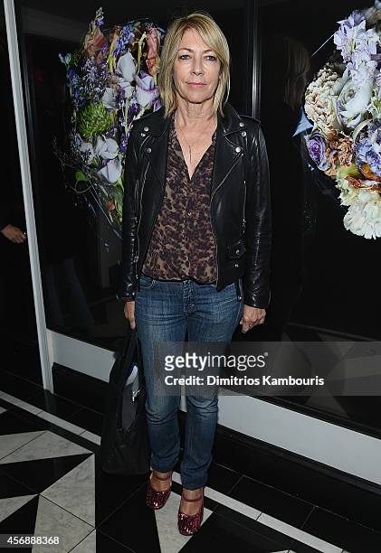 Kim Gordon attends the after party for the premiere of "Clouds Of Sils Maria" hosted by Sundance Selects with W Magazine, Moncler and The Cinema...