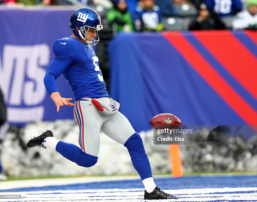 Seattle Seahawks v New York Giants