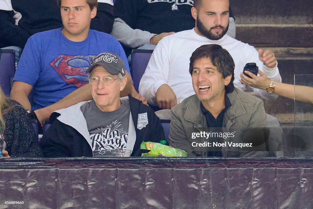 Celebrities At The Kings Game