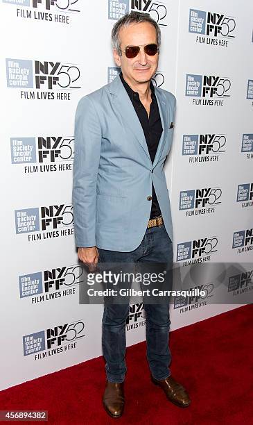 Director Olivier Assayas attends the "Clouds Of Sils Maria", "Merchants Of Doubt" & "Silvered Water" screenings during the 52nd New York Film...