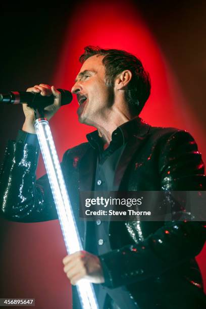 Marti Pellow of Wet Wet Wet performs on stage at LG Arena on December 15, 2013 in Birmingham, United Kingdom.