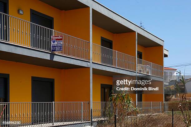 View of an apartment house for sale on September 02, 2014 in Sagres, Portugal.