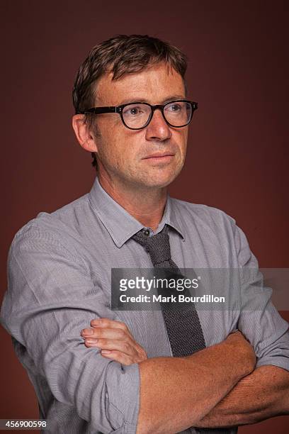 Writer David Nicholls is photographed for the Sunday Times on September 2, 2014 in London, England.