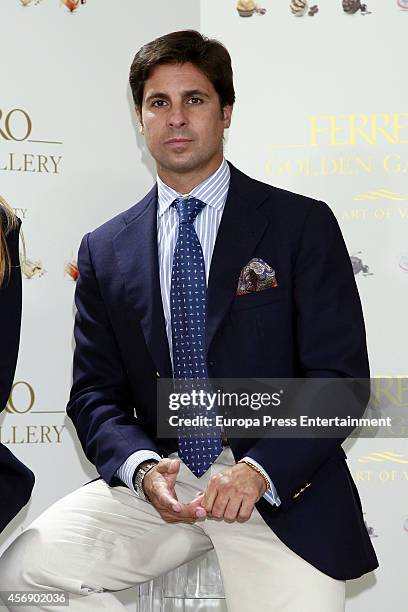 Fran Rivera attends 'Ferrero Golden Gallery' presentation on October 8, 2014 in Madrid, Spain.