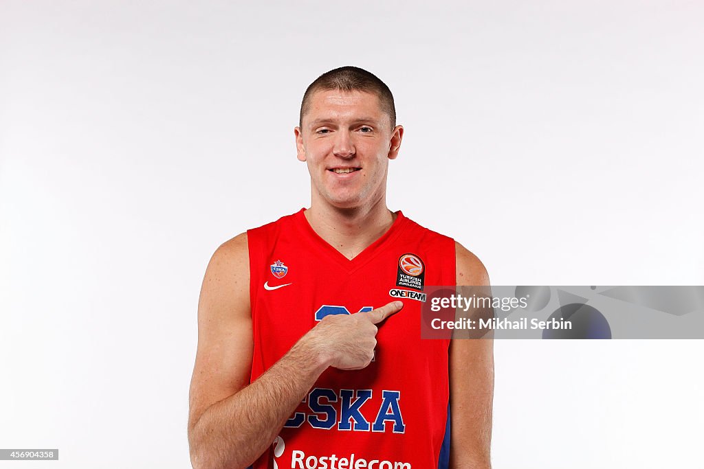 CSKA Moscow 2014/2015 Turkish Airlines Euroleague Basketball Media Day