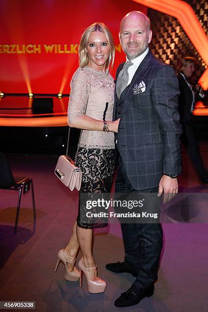 Sandra Gries and Chrstian Gries attend the Tribute To Bambi 2014 on September 25, 2014 in Berlin, Germany.