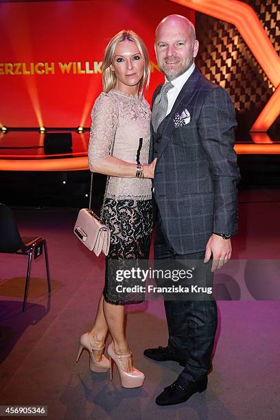 Sandra Gries and Chrstian Gries attend the Tribute To Bambi 2014 on September 25, 2014 in Berlin, Germany.