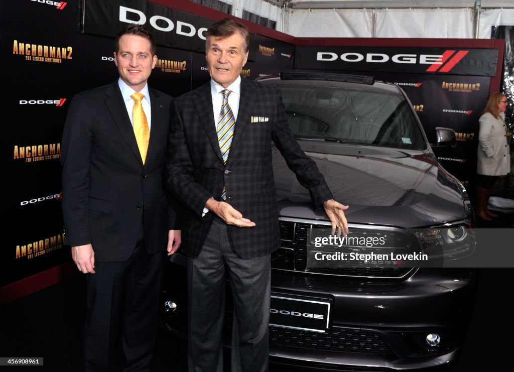 "Anchorman 2" Premiere NYC Sponsored By Dodge
