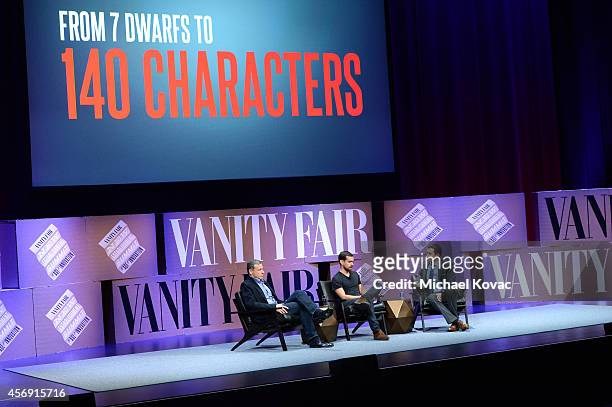 The Walt Disney Company Chairman and CEO Bob Iger, Twitter Co-Founder and Chairman and Square CEO Jack Dorsey and The New York Times Columnist Andrew...