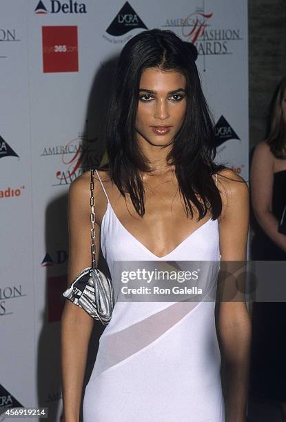 Model Teresa Lourenco attends the 19th Annual CFDA Awards on June 15, 2000 at Avery Fisher Hall, Lincoln Center in New York City.