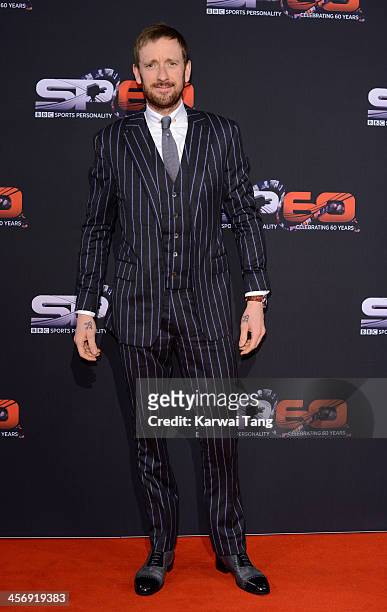 Bradley Wiggins attends the BBC Sports Personality of the Year awards at the First Direct Arena on December 15, 2013 in Leeds, England.