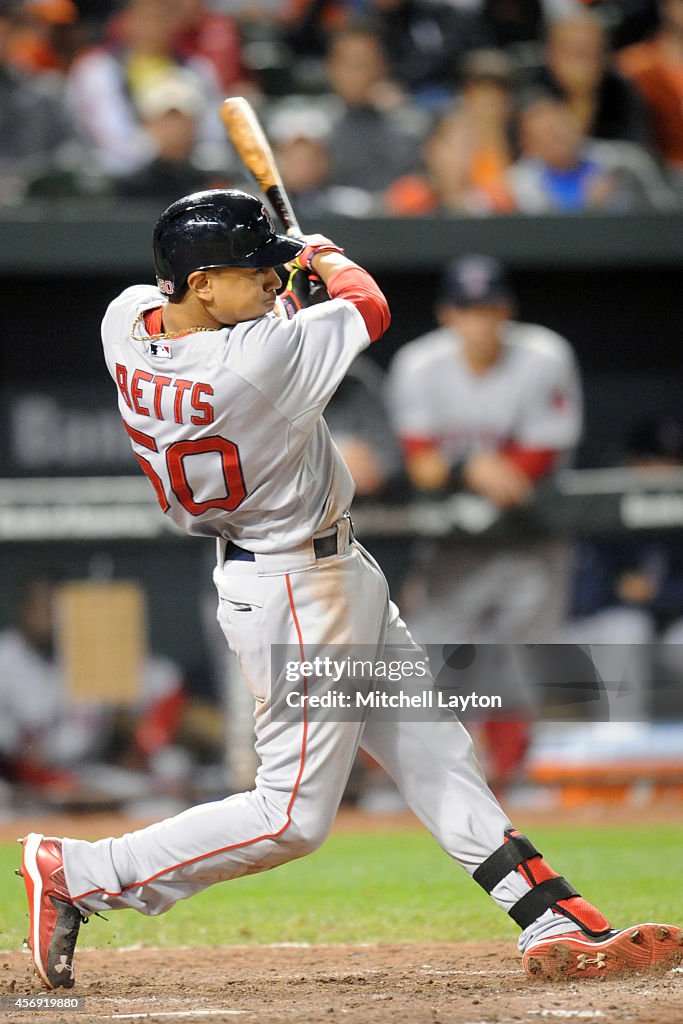 Boston Red Sox v Baltimore Orioles