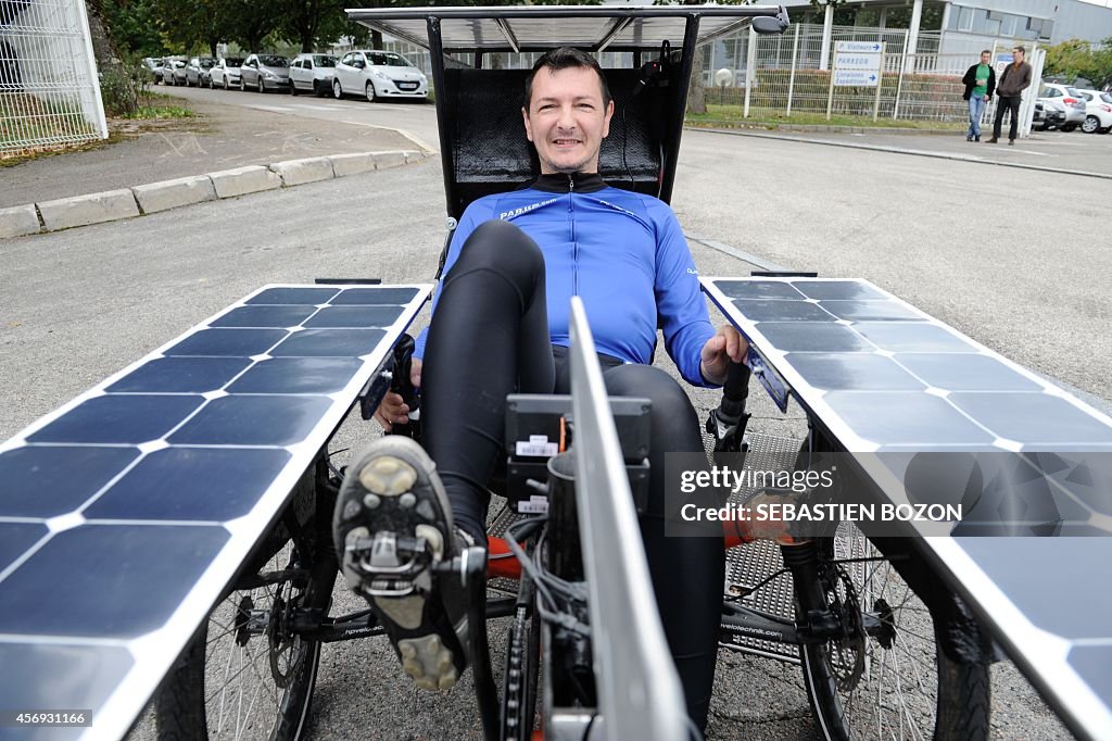 FRANCE-ARGENTINE-BIKE-ENERGY-SOLAR-TRANSPORT