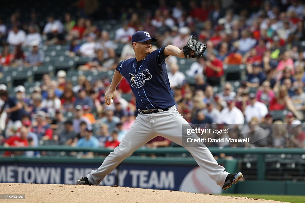 Tampa Bay Rays v Cleveland Indians