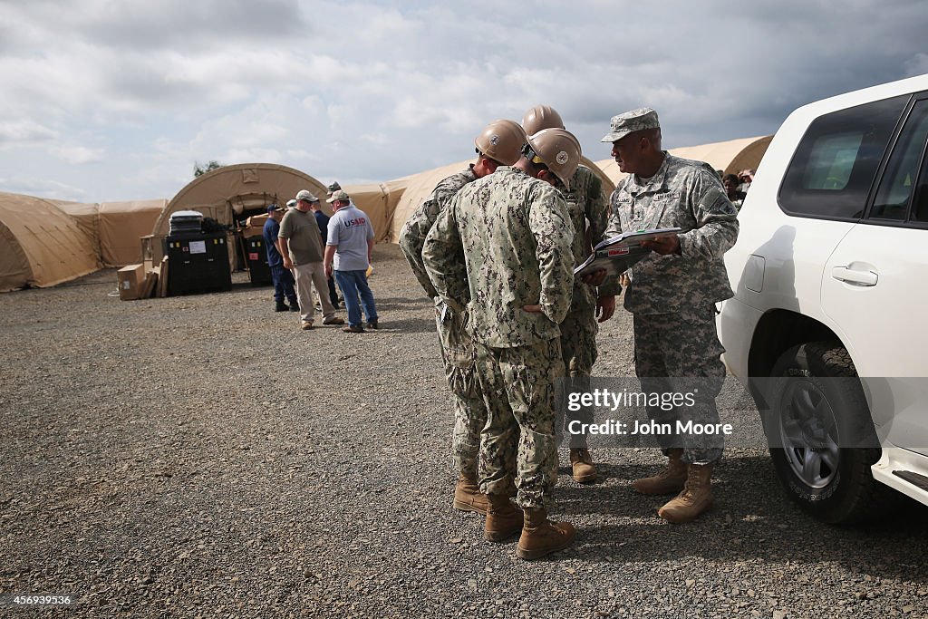 Liberia Races To Expand Ebola Treatment Facilities, As U.S. Troops Arrive